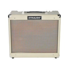 Strauss SVT-20R 20 Watt Combo Valve Amplifier with Reverb (Cream)-SVT-20R-CRM