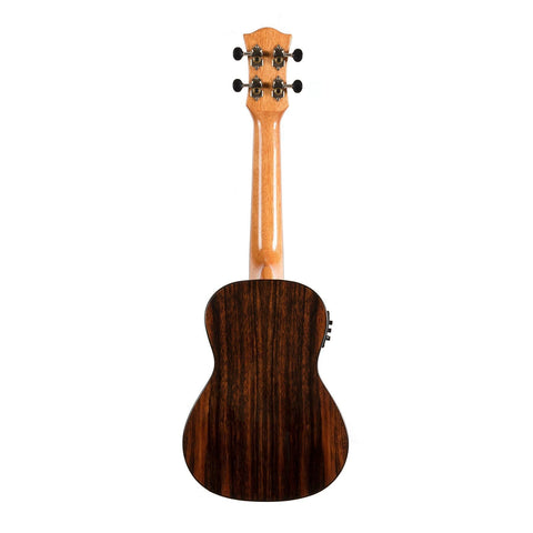 Tiki '22 Series' Spruce Solid Top Electric Concert Ukulele with Hard Case (Natural Gloss)