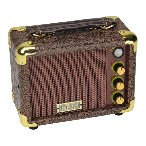 Tiki 5 Watt Portable Ukulele Amplifier (Paisley Brown)-TK-UA1-PASBRN