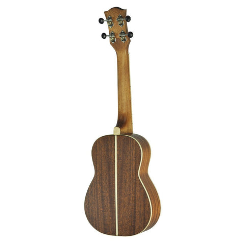 Tiki '6 Series' Spruce Solid Top Electric Tenor Ukulele with Hard Case (Natural Satin)