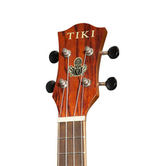 Tiki '7 Series' Cedar Solid Top Electric Soprano Ukulele with Hard Case (Natural Satin)