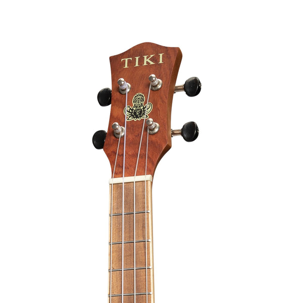 Tiki '7 Series' Cedar Solid Top Electric Tenor Ukulele with Hard Case (Natural Satin)