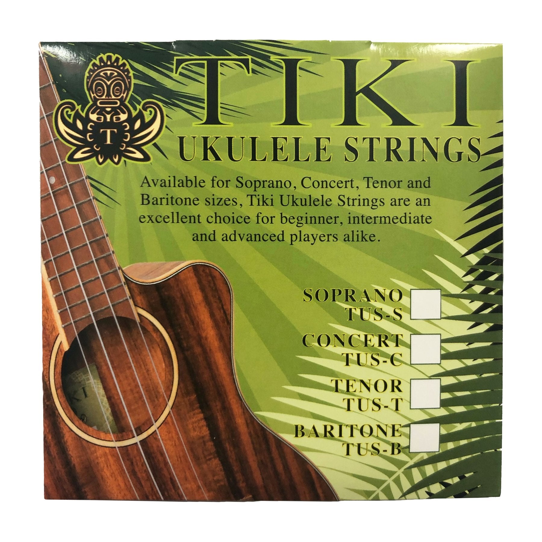 Tiki Baritone Ukulele String Set DGBE-TUS-B