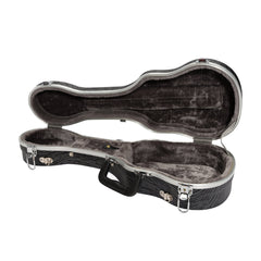 Tiki Deluxe Shaped Soprano Ukulele Flight Case (Grey/Black)