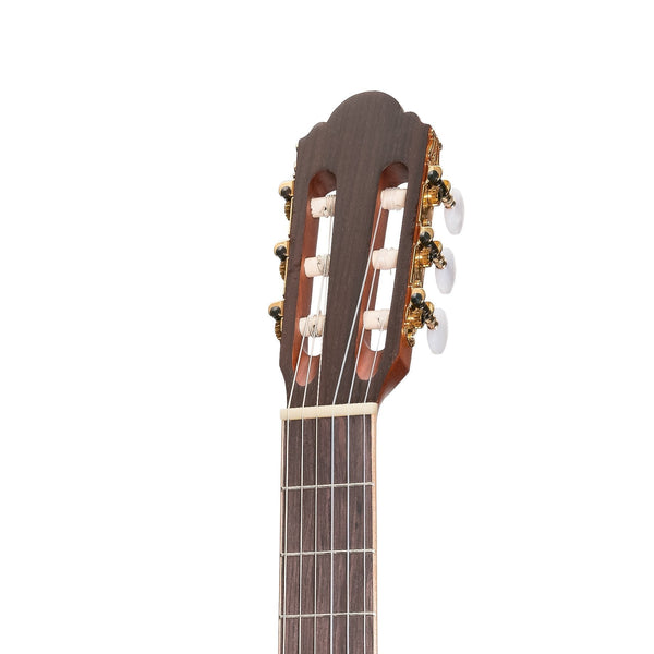 Timberidge '1 Series' Spruce Solid Top Acoustic-Electric Classical Cutaway Guitar (Natural Satin)