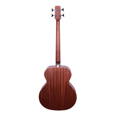 Timberidge '1 Series' Spruce Solid Top & Mahogany Solid Back Acoustic-Electric Bass Guitar (Natural Satin)