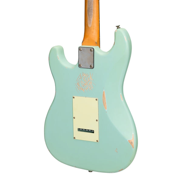 Tokai 'Legacy Series' ST-Style HSS 'Relic' Electric Guitar (Blue)