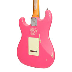 Tokai 'Legacy Series' ST-Style HSS 'Relic' Electric Guitar (Pink)