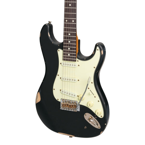 Tokai 'Legacy Series' ST-Style 'Relic' Electric Guitar (Black)